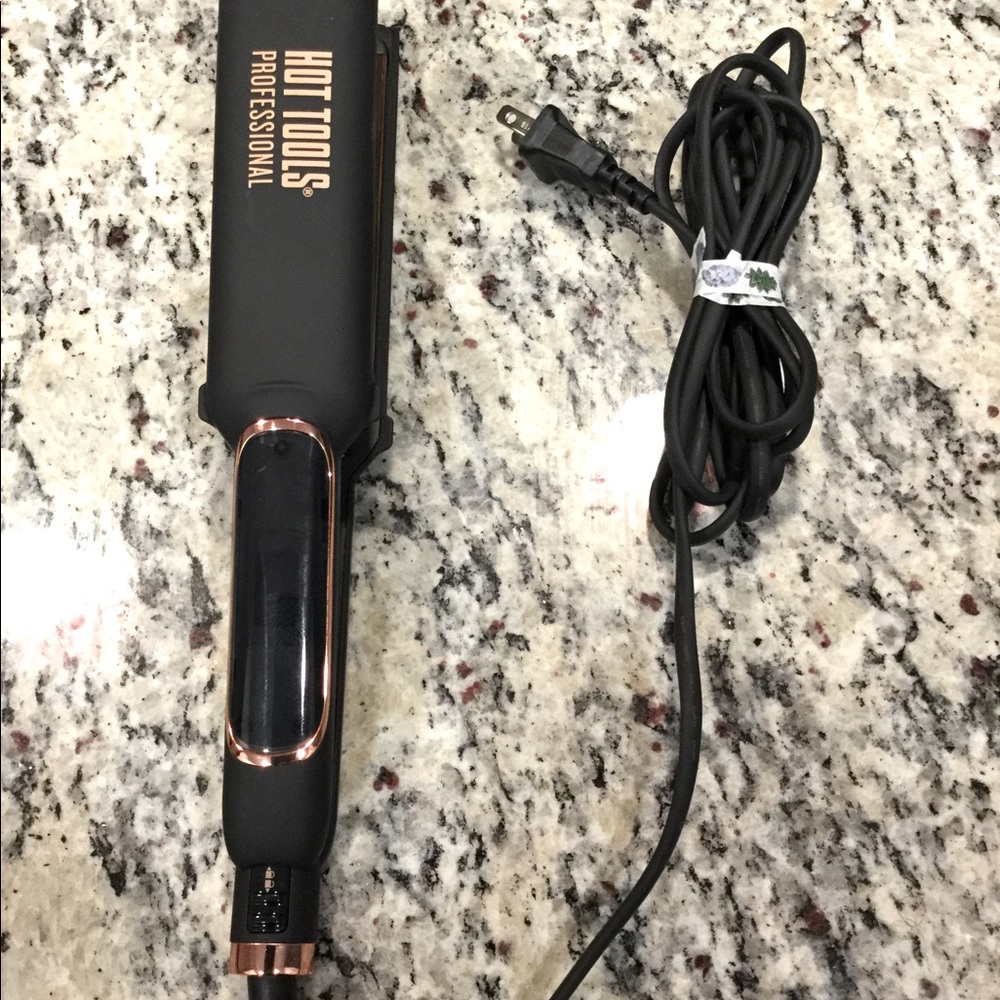 💫Rose Gold Hot Tools flat iron 🌸